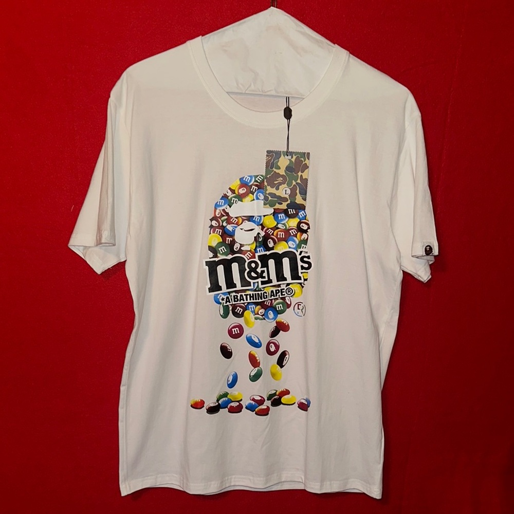 M&Ms Graphic White Tee